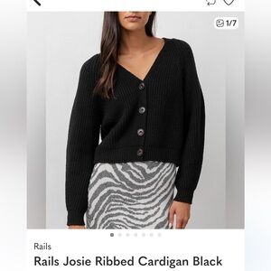 Rails cardigan
